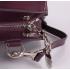 Cheap Louis Vuitton EPI Leather M40329 Purple Cow Leather Ladies Bag