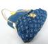 Louis Vuitton Monogram Denim M95050 Blue Small Cross Body Bag Replica