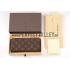 Replica Louis Vuitton Monogram Canvas Zippy Wallet With Rose Leather Zipper Pull 608253