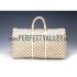 Louis Vuitton Damier Azur Keepall 55 With Shoulder Strap Replica