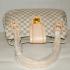 Louis Vuitton Damier Canvas N48109 White Canvas Large Bag