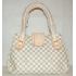 Louis Vuitton Damier Canvas N48109 White Canvas Large Bag