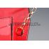 Louis Vuitton Chain Louise Patent Leather Red