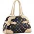 Cheap Louis Vuitton Monogram Multicolore M40194 Black Canvas Ladies Bags