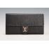 Replica Louis Vuitton Lockme Wallet Black