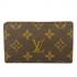 Replica Quality Louis Vuitton Monogram Canvas M61922 Brown Small Unisex Wallet