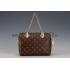 Louis Vuitton Monogram Speedy 25 Bag With Chain Shoulder Strap