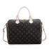 Louis Vuitton Monogram Canvas M40391 Brown Cow Leather Ladies Bags