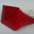 Louis Vuitton Monogram Vernis M93583 Red Cross Body Bag Ladies HM03567