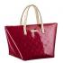 Louis Vuitton Monogram Vernis M93583 Red Cross Body Bag Ladies HM03567