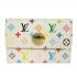 Replica Louis Vuitton Monogram Multicolore M60006 White Canvas Ladies Bags