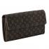 Louis Vuitton Monogram Mini Lin M95234 Coffee Canvas Wallet