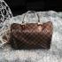 Louis Vuitton  Brown Genuine Leather Handbag