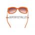 Replica Louis Vuitton Petal Motif Orange Frame Sunglasses 308116