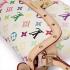 Louis Vuitton Monogram Multicolore M92661 White Cross Body Bag Ladies HM03818