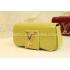 Cheap Louis Vuitton Clutch Yellow Patent Leather Wallet