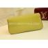 Cheap Louis Vuitton Clutch Yellow Patent Leather Wallet