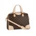 Louis Vuitton Monogram Canvas M40325 Brown Cow Leather Large Bags