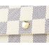 Louis Vuitton Damier Canvas M61215 White Canvas Small Replica