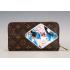 Louis Vuitton Cindy Sherman Print Zippy Wallet