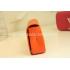 Louis Vuitton Evening Bag Clutch Orange Leather