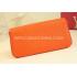 Louis Vuitton Evening Bag Clutch Orange Leather