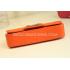 Louis Vuitton Evening Bag Clutch Orange Leather