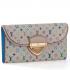 Louis Vuitton Monogram Multicolore M93737 Cow Leather Small Ladies Wallet