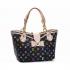 Louis Vuitton Monogram Multicolore M40304 Black Canvas Ladies Handbags