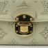 Louis Vuitton Mahina Leather M95550 Beige Cow Leather Wallet