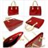 Louis Vuitton Monogram Vernis M91989 Red Large Ladies Bags