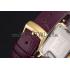 Louis Vuitton Emprise Purple Dial Gold Case Purple Leather Strap  622787 Replica