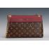 Cheap Louis Vuitton Pallas Chain Bag Dark Red 608252