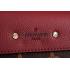 Cheap Louis Vuitton Pallas Chain Bag Dark Red 608252