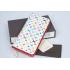 Louis Vuitton Monogram Multicolore M60017 White Wallet Ladies HM04883