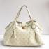 Louis Vuitton Mahina Leather M97061 Beige Large 2way Replica