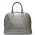 Louis Vuitton Monogram Vernis M91611 Grey Enamel Medium Replica