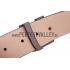 Louis Vuitton  Brown Ruthenium Finished Logo Buckle Louis Vuitton Damier Canvas Leather Belt Replica