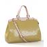 Louis Vuitton Monogram Vernis M91455 Yellow Medium Ladies Bag HM05168