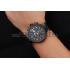 Louis Vuitton Tambour LV Cup Regate Black Dial Black PVD Case Black Leather Strap