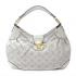 Louis Vuitton Mahina Leather M93126 White Cow Leather 2way