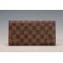 Louis Vuitton Damier Ebene Caissa Wallet Pink