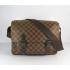 Louis Vuitton Damier Canvas N51125 Brown Medium Mens Bag