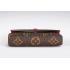 Replica Louis Vuitton Monogram Canvas Compact Curieuse Wallet Dark Red 18926990