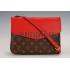 Cheap Louis Vuitton Monogram Twinset Red