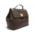 Louis Vuitton Damier Canvas N41169 Brown Large 2way