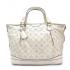 Cheap Louis Vuitton Mahina Leather M93178 Beige 2way Ladies