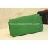 Louis Vuitton Leather Wallet Green Clutch