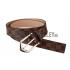 Cheap Louis Vuitton  Arrow Shaped Brass Hook Buckle Damier Canvas Leather Belt