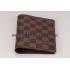 Louis Vuitton Damier Ebene Canvas CheckBook and Card Holder